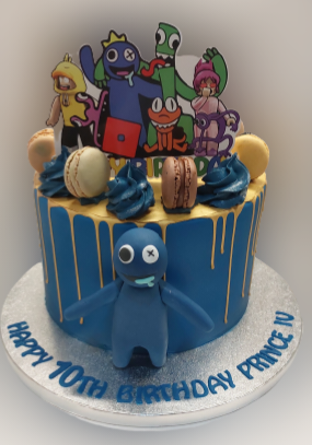 Roblox Rainbow Friends Birthday Cake CB-NC559
