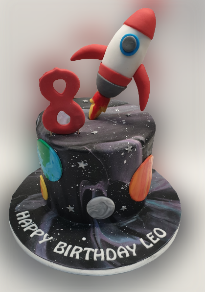 Planet Themed Birthday Cake CB-NC544