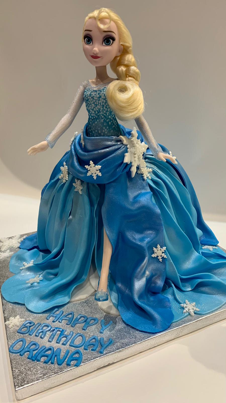 Frozen Elsa Doll Cake CB-NC336