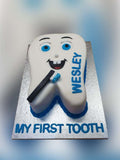 First Tooth Icing Cake CB-NC491