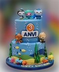 Octonauts Themed Birthday Cake CB-NC600