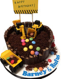 Digger Birthday Cake CB-NC015