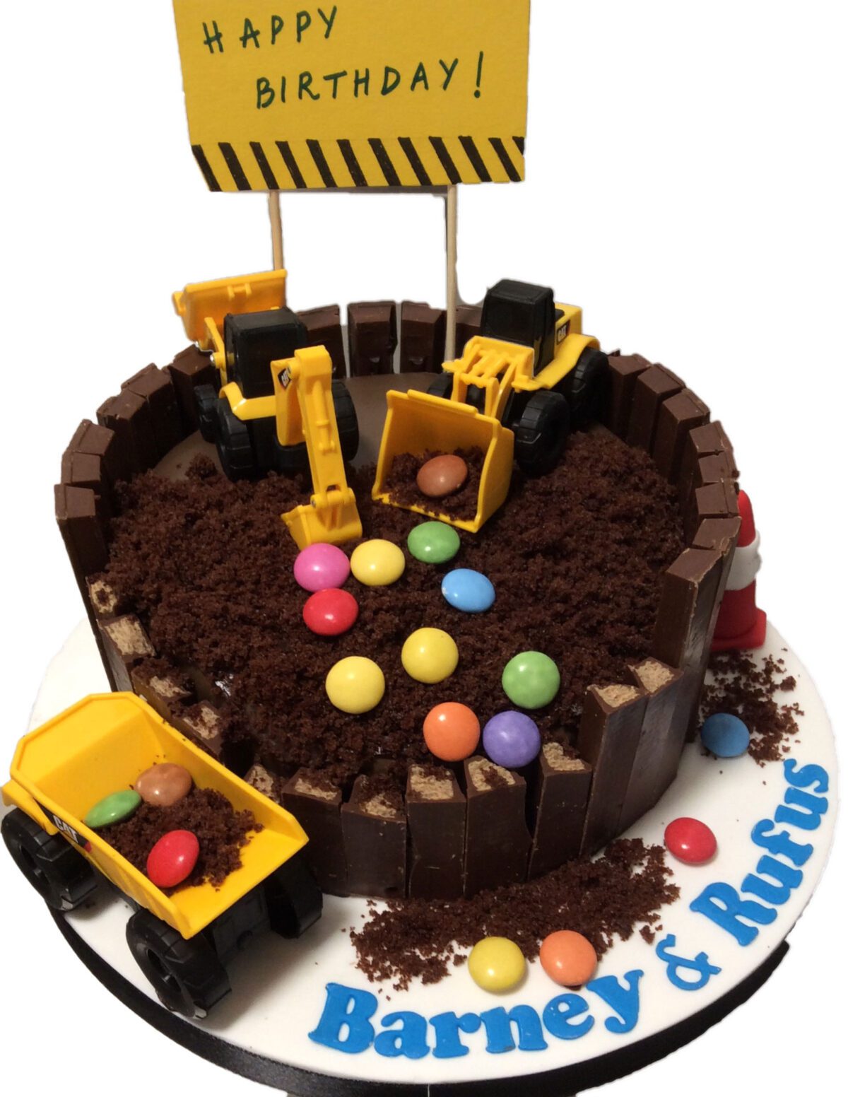 Digger Birthday Cake CB-NC015