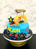 Hot Wheels Cars Birthday Cake CB-NC473