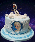 Frozen Elsa Birthday Cake CB-NC018