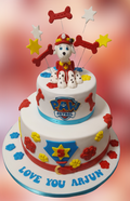 2 Tier Paw Patrol Birthday Cake CB-NC164