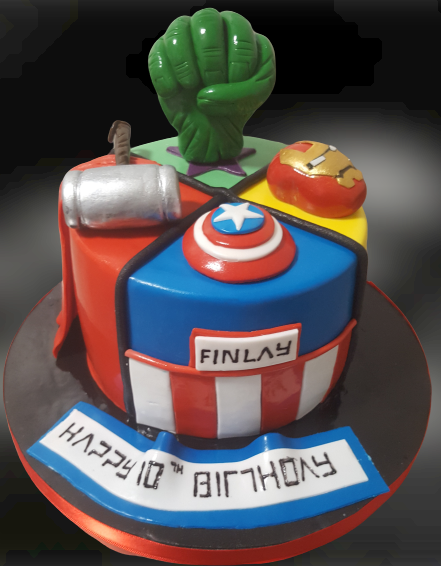 Avengers Birthday Cake CB-NC228