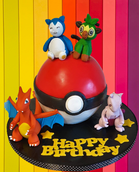 Pokeball Birthday Cake CB-NC262