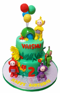 Teletubbbies Birthday Cake CB-NC047