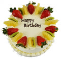 Fruits Topped Fresh Cream Cake CB-RC047