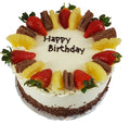 Fruits Topped Fresh Cream Cake CB-RC048