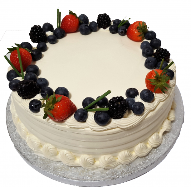 All Berries Fresh Cream Cake CB-RC057