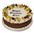Fruits topped Fresh Cream Cake CB-RC061