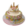 2 Tier Unicorn Birthday Buttercream Cake CB-NC076