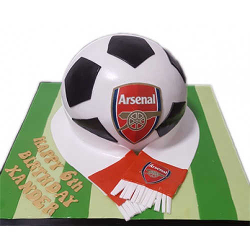 Arsenal Football Cake CB-NC131