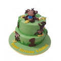 Monkey Themed Birthday Cake CB-NC075