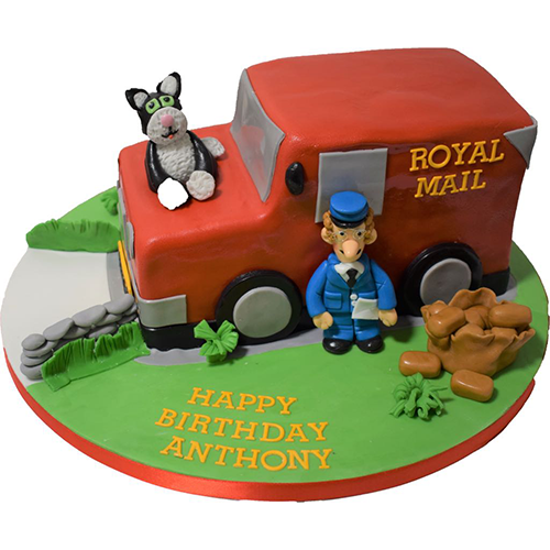 Postman Pat Birthday Cake CB-NC072