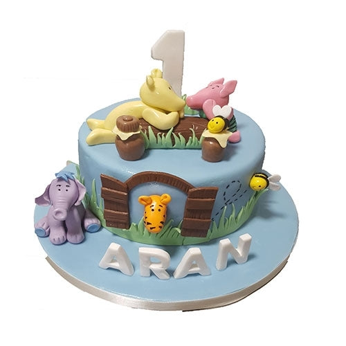 Winnie The Pooh Birthday Cake CB-NC067