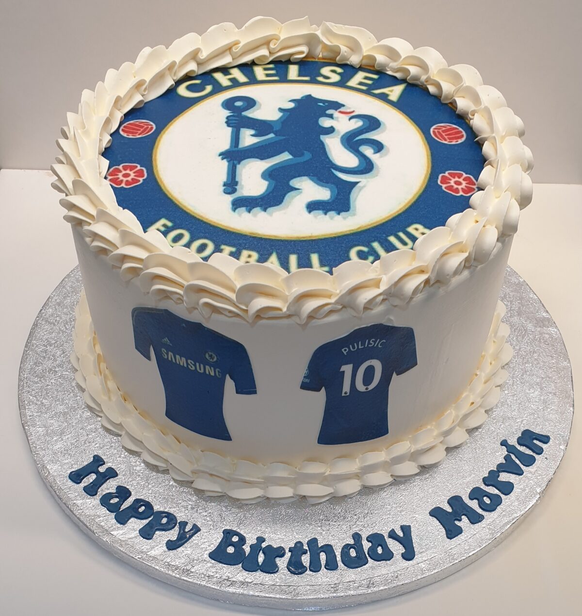 Chelsea Football Club Fresh Cream Cake CB-RC129
