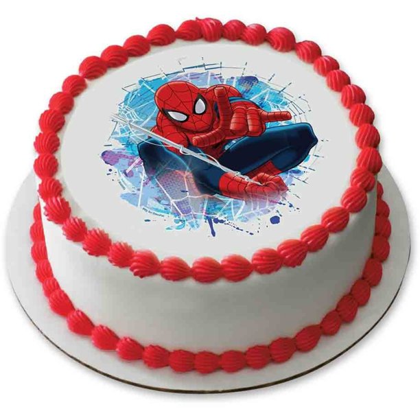 Spider Man Photo Cake CB-NC268 – Cake Boutique